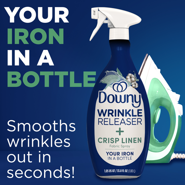 Downy Wrinkle Releaser + Crisp Linen Fabric Spray  DestGlow