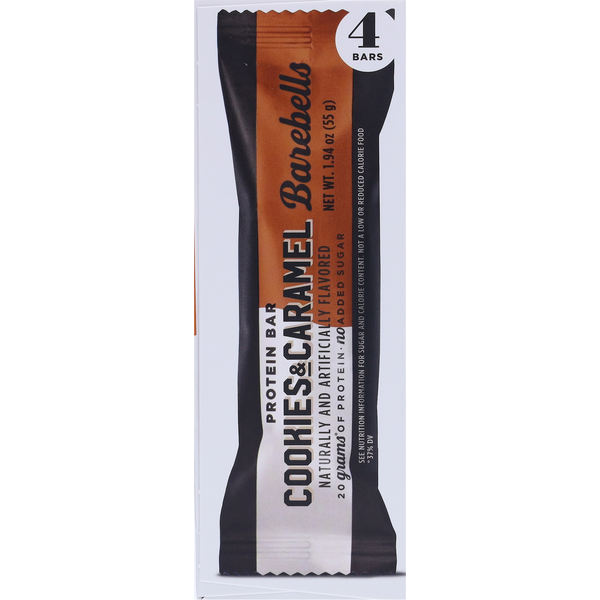 Barebells Cookies &amp; Caramel Protein Bar  DestGlow