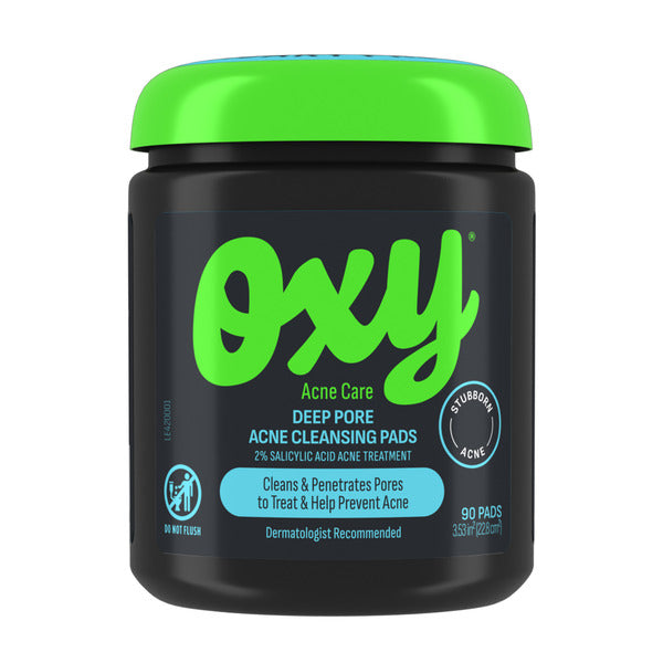 OXY Acne Medication Cleansing Face Pads Daily Defense  DestGlow