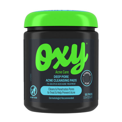 OXY Acne Medication Cleansing Face Pads Daily Defense