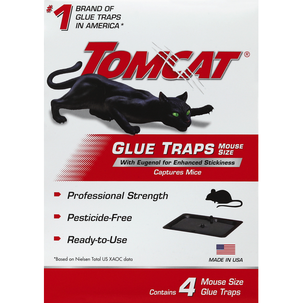 Tomcat Glue Traps, Mouse Size  DestGlow