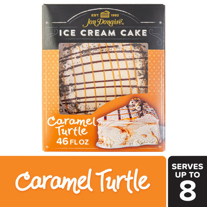 JON DONAIRE Caramel Turtle Ice Cream Cake, Serves 8