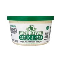 Pine River Garlic &amp; Herb Cold Pack Cheese Spread️  DestGlow