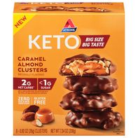Atkins Clusters, Caramel Almond, Keto  DestGlow