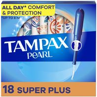 TAMPAX Pearl Tampons with LeakGuard Braid, Super P...
️  DestGlow