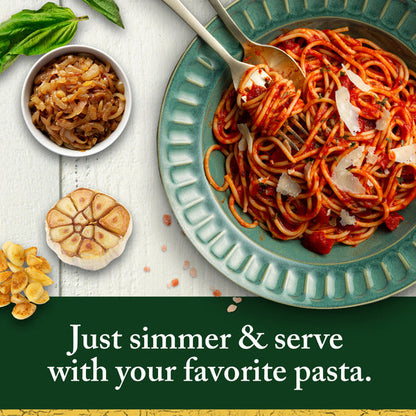 Classico Caramelized Onion &amp; Roasted Garlic Tomato Spaghetti Pasta Sauce