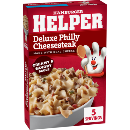 Hamburger Helper Deluxe Philly Cheesesteak