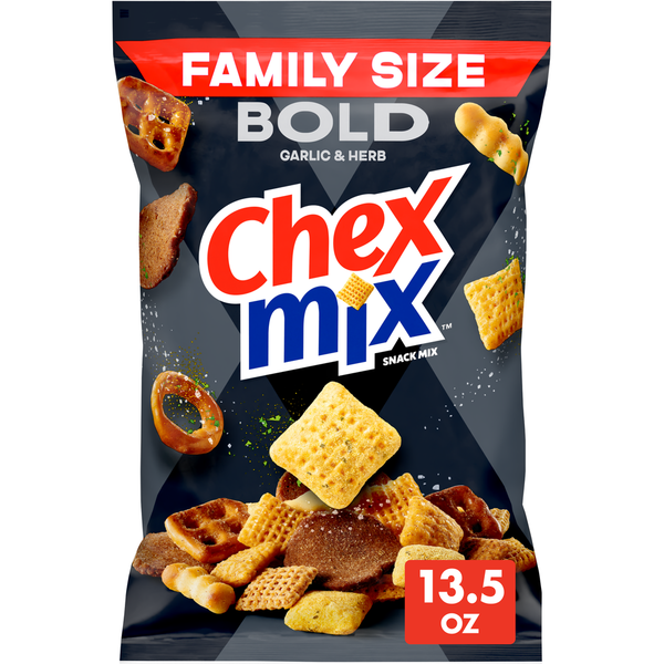 Chex Mix Bold Garlic and Herb Family Size Snack Mix