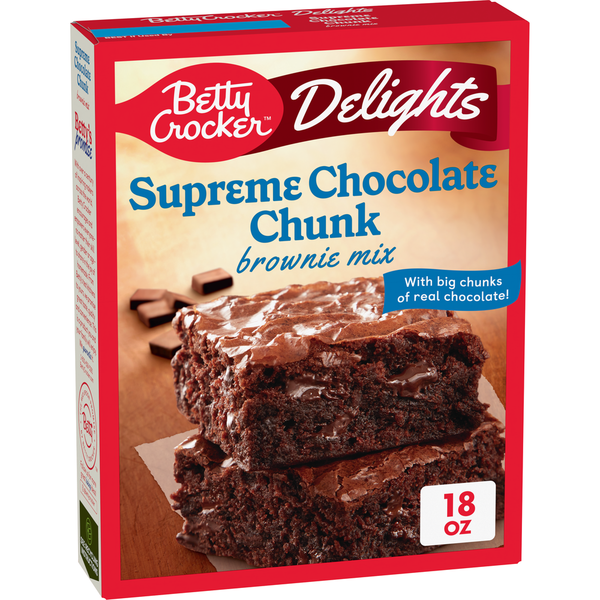 Betty Crocker Supreme Chocolate Chunk Brownie Mix  DestGlow