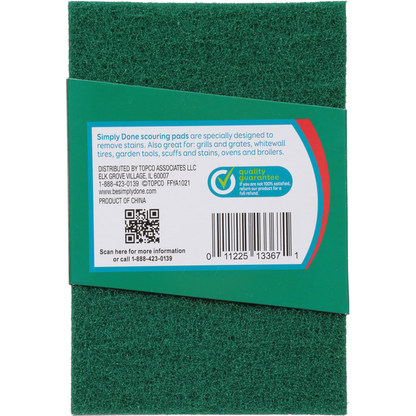 Simply Done Scouring Pads, Heavy Duty, 3 Pack