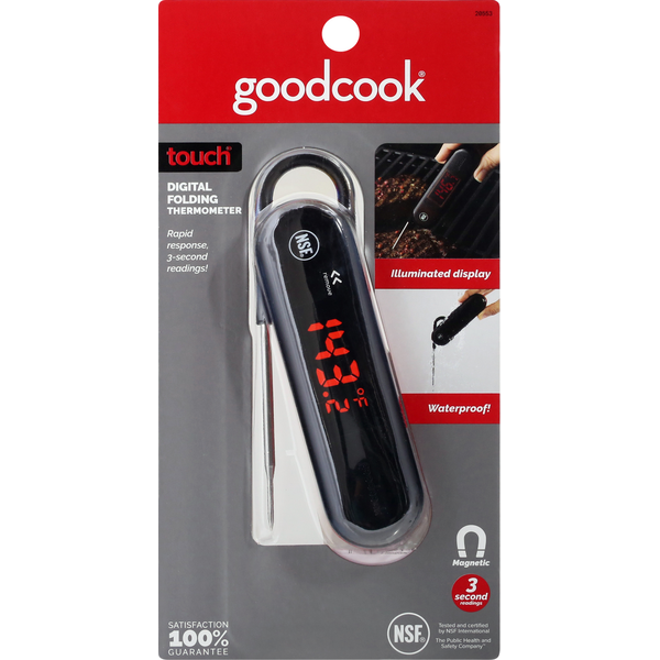 GoodCook Thermometer, Digital, Folding  DestGlow