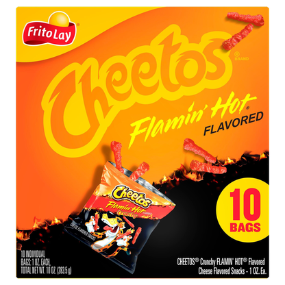Cheetos Cheese Flavored Snacks, Flamin&