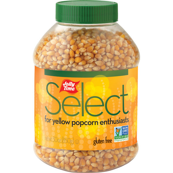 Jolly Time Select Yellow Popcorn Kernels  DestGlow