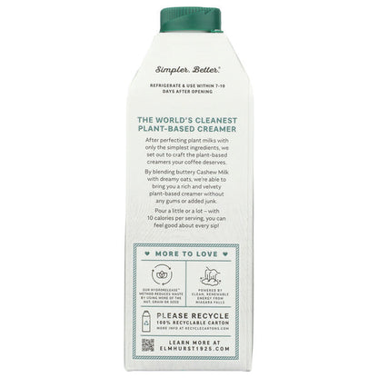Elmhurst Unsweetened Cashew Creamer