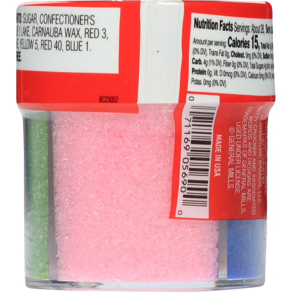 Betty Crocker Sprinkles, All Holiday Sugar  DestGlow