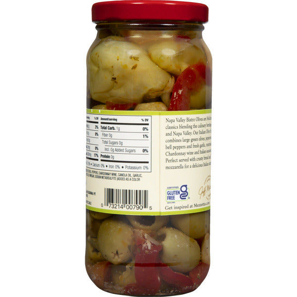 Mezzetta Napa Valley Bistro™ Italian Olive Antipasto With Chardonnay &amp; Herbs