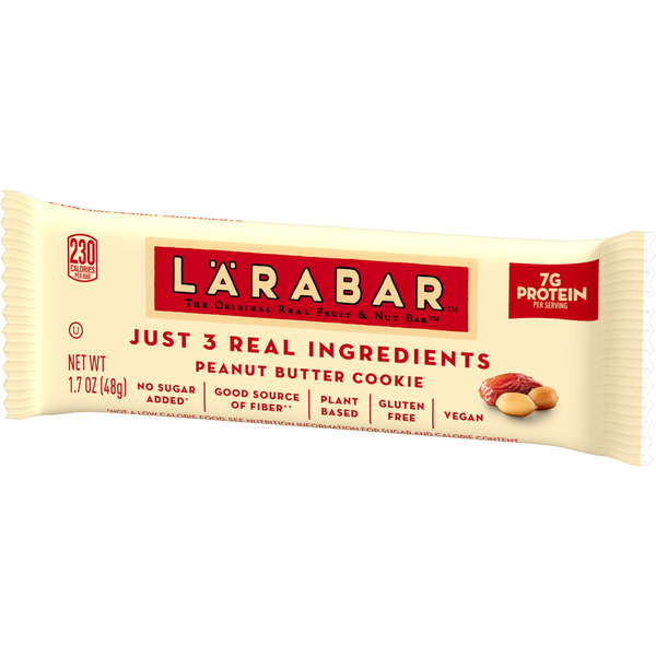 LÄRABAR Peanut Butter Cookie Fruit &amp; Nut Bar