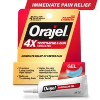 Orajel Medicated Toothache &amp; Gum Instant Pain Reli...
️  DestGlow