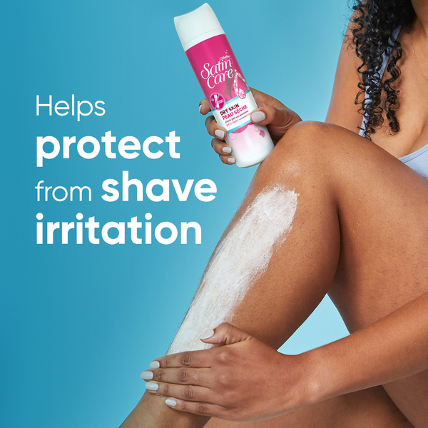 Gillette Satin Care Dry Skin Shave Gel for Women