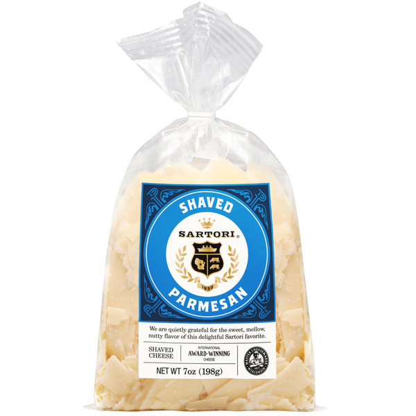 Sartori Parmesan Classic Shaved Cheese  DestGlow