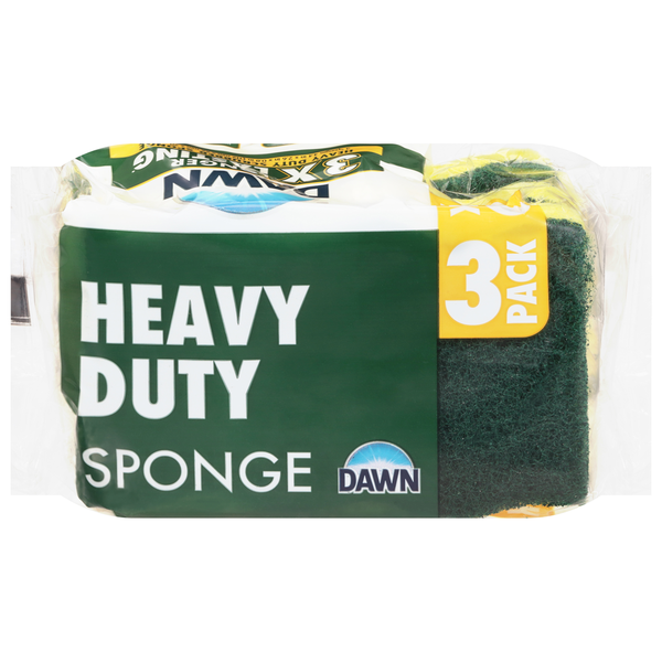 Dawn Heavy Duty Scrubber Sponge  DestGlow