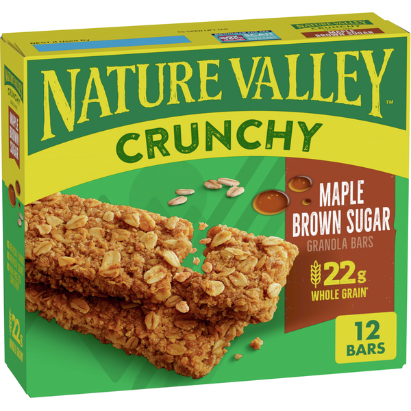 Nature Valley Maple Brown Sugar Crunchy Granola Bars  DestGlow