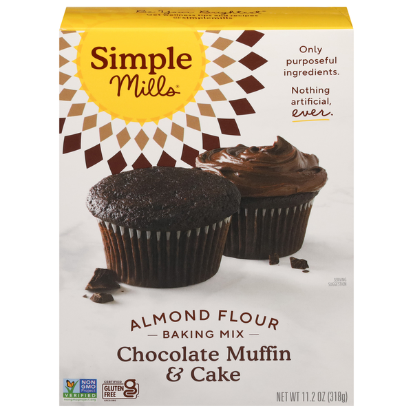 Simple Mills  Almond Flour Baking Mix Chocolate Muffin &amp; Cake