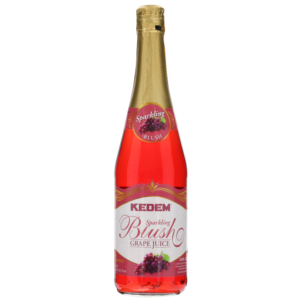 Kedem Sparkling Blush Non Alcoholic Grape Juice  DestGlow