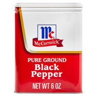 McCormick Pure Ground Black Pepper️  DestGlow