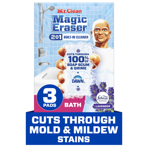 Mr. Clean Magic Eraser Ultra Bath Multi Purpose Cleaner for Bathroom