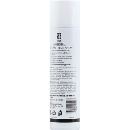 Salon Grafix Professional Shaping Hair Spray, Super Hold, Unscented