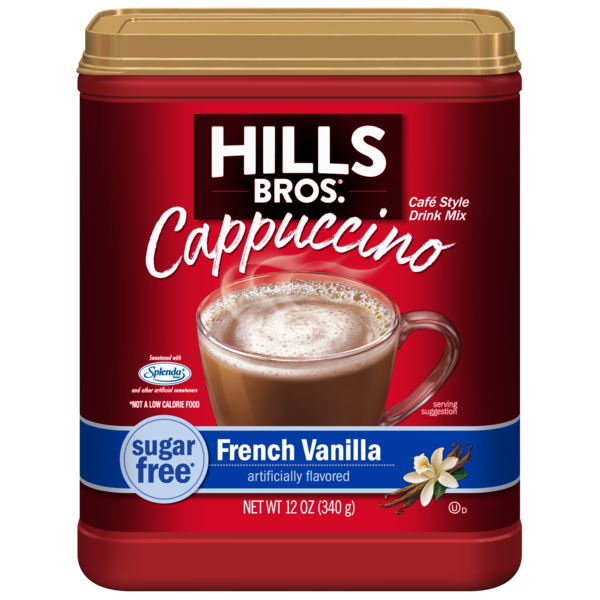 Hills Bros. Drink Mix, Sugar Free, French Vanilla  DestGlow