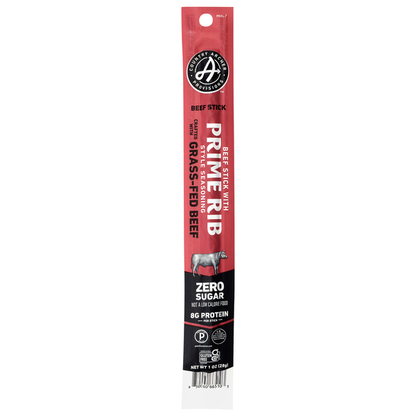 Country Archer Zero Sugar Grass-Fed Beef Stick with Prime Rib  DestGlow