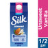 Silk Almond Milk, Unsweet Vanilla, Dairy Free, Gluten Free, Seriously Creamy Vegan Plant Based Milk with 5 Essential Nutrients, 64 fl oz Half Gallon  DestGlow
