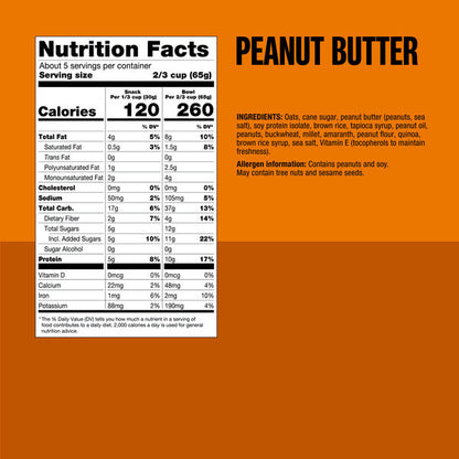 KIND Healthy Grains Clusters Peanut Butter