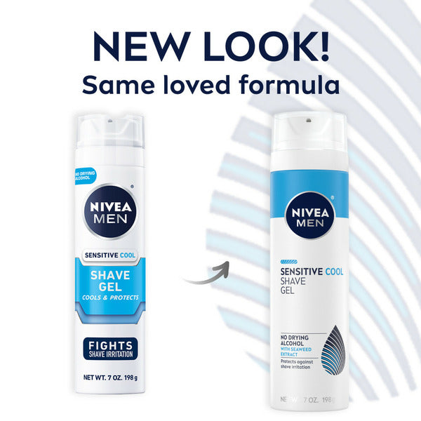 NIVEA Men Sensitive Cooling Shaving Gel  DestGlow