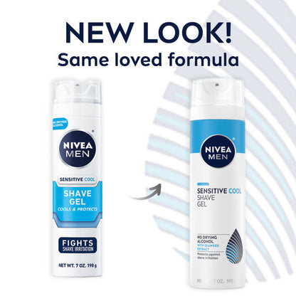 NIVEA Men Sensitive Cooling Shaving Gel