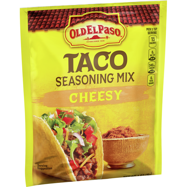 Old El Paso Cheesy Taco Seasoning Mix Packet  DestGlow