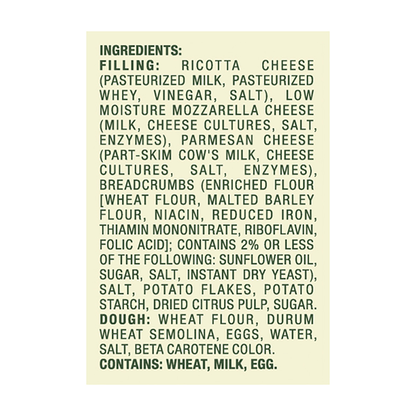 Buitoni Mozzarella Cheese Ravioli Family Size