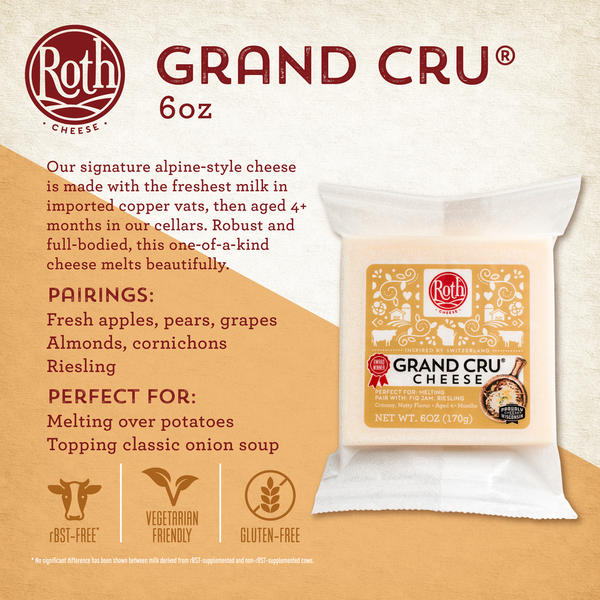 Roth Grand Cru Gruyere Cheese  DestGlow