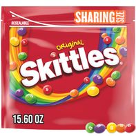 Skittles Original Chewy Christmas Candy Stocking Stuffers Sharing Size Resealable  DestGlow