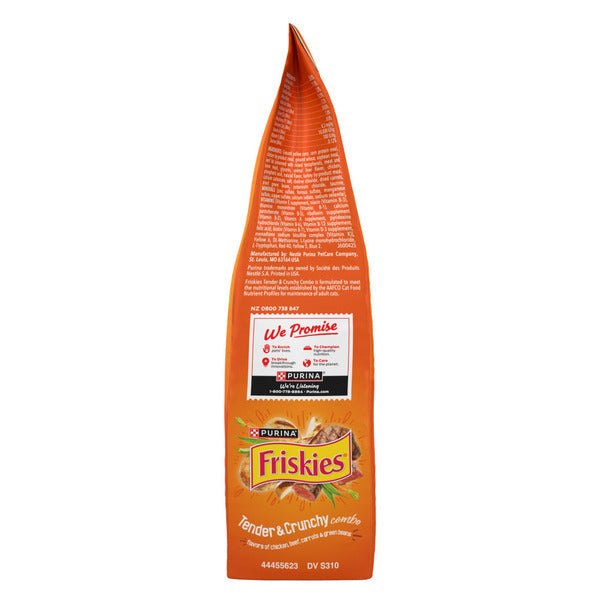 Purina Friskies Tender and Crunchy Combo Chicken, Beef, Carrots and Green Beans Dry Cat Food