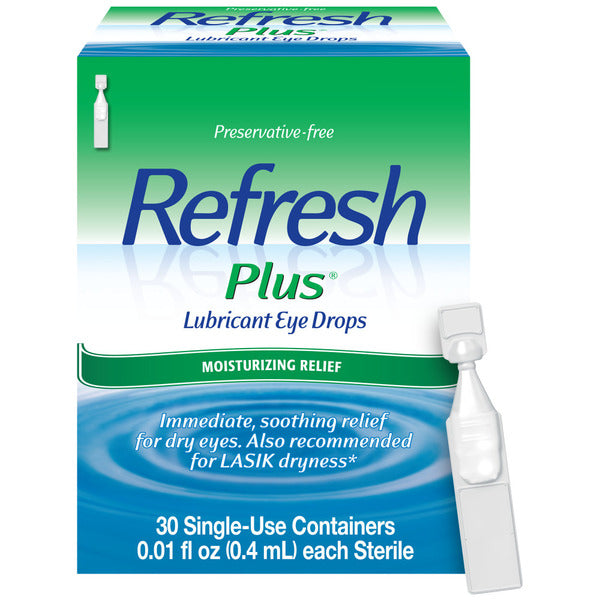 Refresh Plus Lubricant\nEye Drops Preservative-Free Artificial Tears  DestGlow