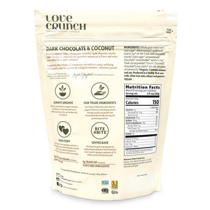 Love Crunch Love Crunch Premium Organic Granola Dark Chocolate Macaroon