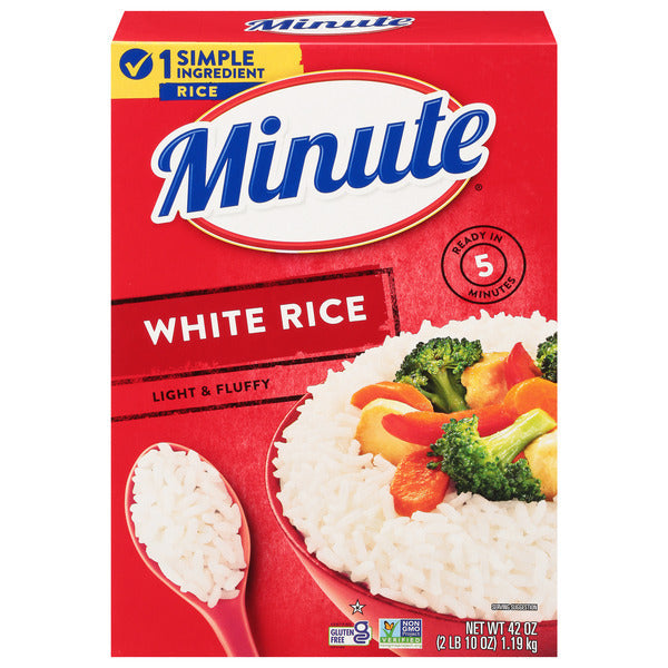 Minute Rice Instant White Rice, Gluten-Free  DestGlow