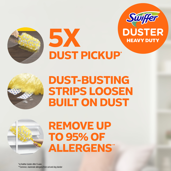 Swiffer Dusters Heavy Duty Duster Refills, Unscented  DestGlow