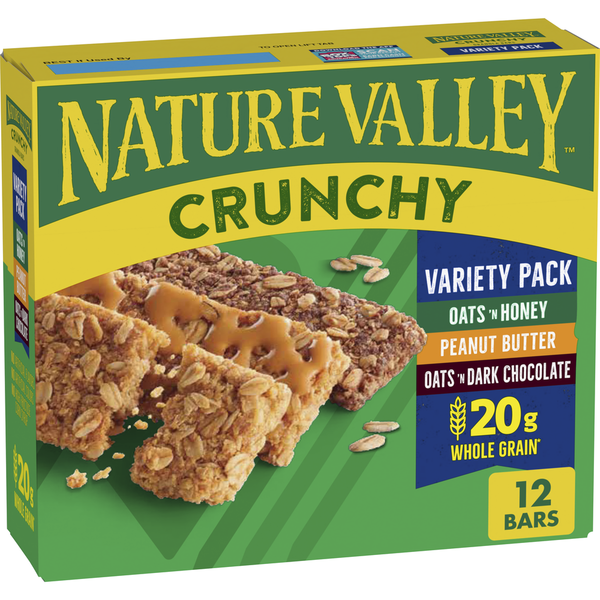 Nature Valley Crunchy Granola Bars Variety Pack  DestGlow