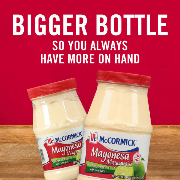 McCormick Mayonesa (Mayonnaise) With Lime Juice  DestGlow