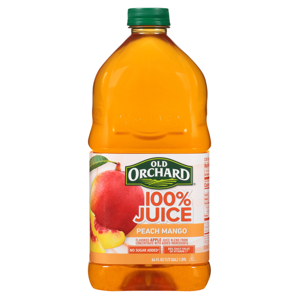 Old Orchard 100% Juice, Peach Mango  DestGlow