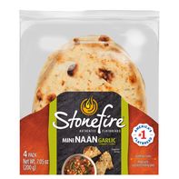 Stonefire Garlic Mini Naan️  DestGlow